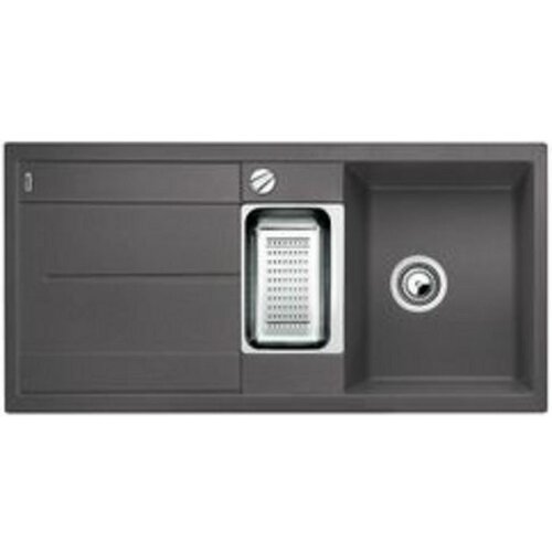 Blanco sudoper METRA 6 S SILGRANIT SIVI KAMEN, PRIBOR 18/10, s dalj. upr. Slike