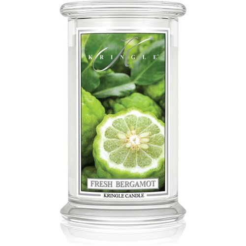 Kringle Candle Classic Fresh Bergamot mirisna svijeća 623 g Slike