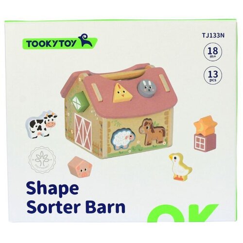 Tooky Toy drvena kuća umetaljka Cene