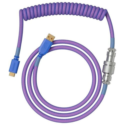 Glorious Kabl Coiled Cable USB-C Nebula Cene