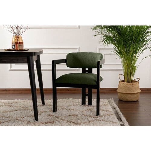 Hanah home stolica mistral - black, dark green dark greenblack chair Slike