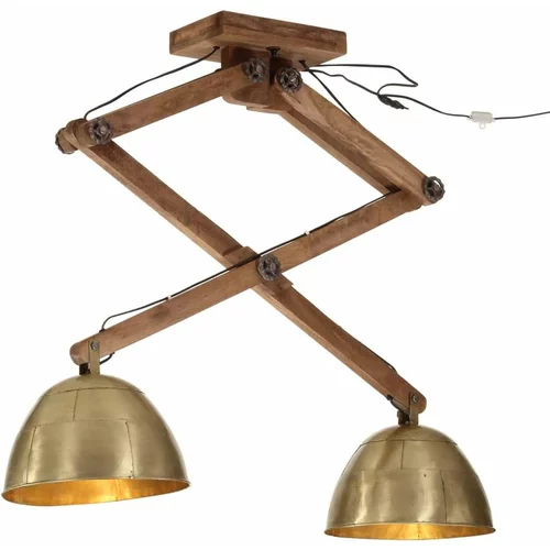  Stropna svjetiljka 25 W antikna mjedena 29 x 18 x 85 cm E27