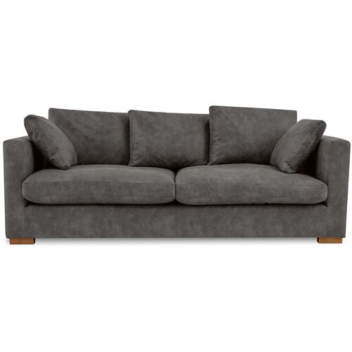Scandic Antracitno siva sedežna garnitura 220 cm Comfy – Cene