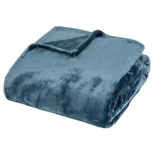 Atmosphera Posteljna pregrinjala Plaid Cuddly bleu Modra Cene