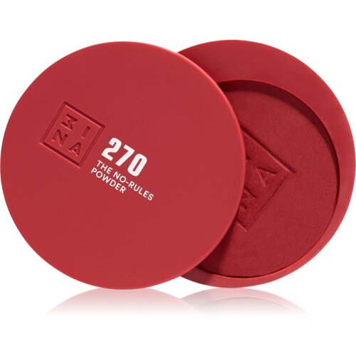 3INA The No-Rules Powder višenamjenska šminka za oči, usne i lice nijansa 270 - Garnet red, matte 8 g Cene