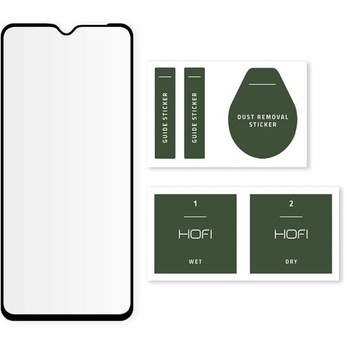  KALJENO STAKLO HOFI GLASS PRO + ZA SAMSUNG GALAXY A12 2020/2021 CRNO Slike