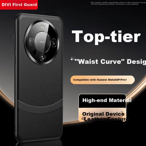  Divi Maska za mobilni telefon Huawei Mate 60 Pro / Huawei Mate 60 Pro+, Crna Cene
