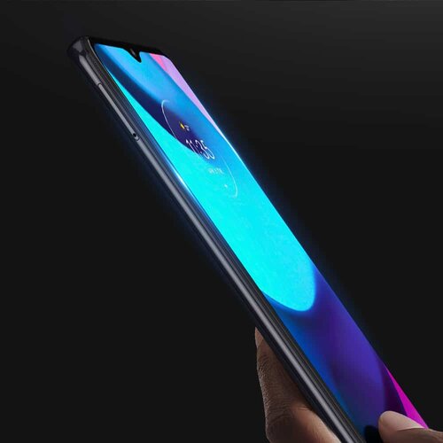 Dux ducis 10D Tempered Glass 9H kaljeno staklo preko cijelog zaslona s okvirom Motorola Moto E20 crna Slike