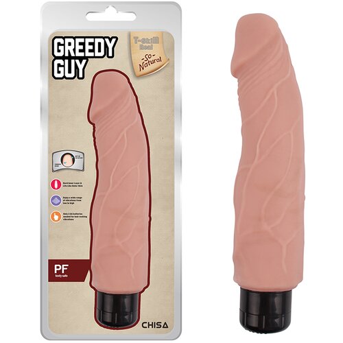 Greedy Guy Flesh Mekani Realistični vibrator, Boja kože, 24 cm Cene