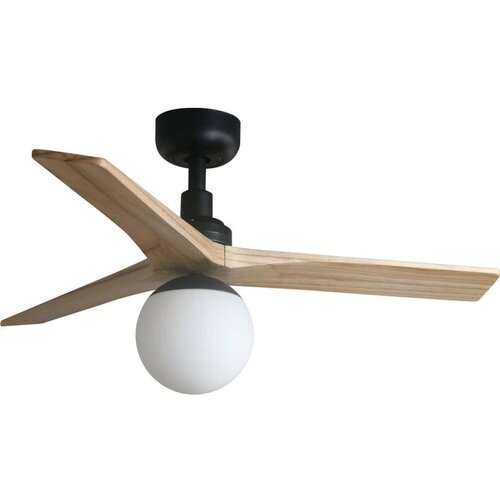 Faro 34284WT-11L - plafonski ventilator KLIM S 1xE27/15W/230V borovina/crna, prečnik 92,5 cm WT+DO Cene