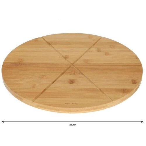 Kinghoff kh1565 daska za sečenje pizze bambus 35cm Cene