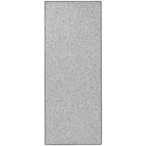 BT Carpet Wolly runner v sivi barvi, 80 x 300 cm