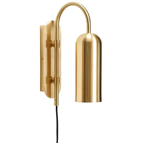 Hübsch Zidna lampa u zlatnoj boji Zenith –