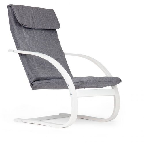 Modern Home stolica za ljuljanje white/charo Cene