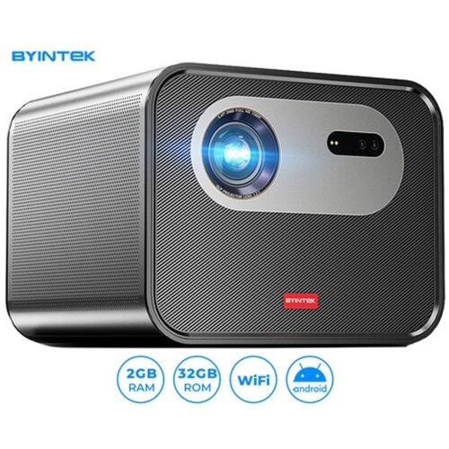 Byintek prenosni 3D led dlp projektor ufo R90 rock Slike