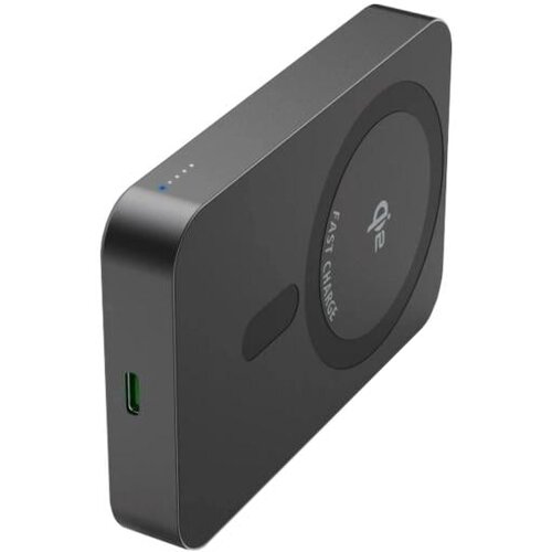 Hama Qi2 10000 mAh MagSafe prenosna baterija črne barve, (5000492785) Slike