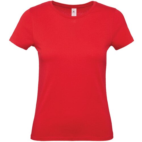  MAJICA KRATKI RUKAVI B&C #E150/WOMEN CRVENA XS Cene