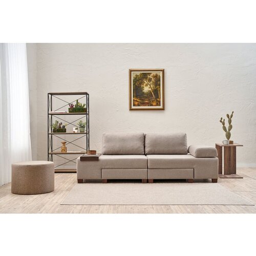 Atelier Del Sofa perenna linen - cream cream 3-Seat sofa-bed Cene