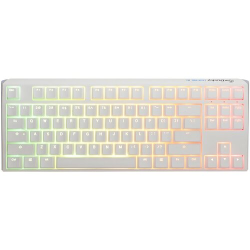 Ducky One 3 Classic Pure White TKL Gaming Tastatur RGB LED - MX-Clear keyboard USB German Cijene