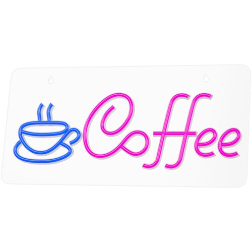 Neolia Neon LED luč - napis Coffee, (21099259) Slike