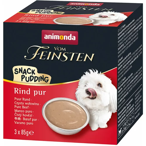 Animonda Vom Feinsten Adult Snack-Pudding - 3 x 85 g govedina