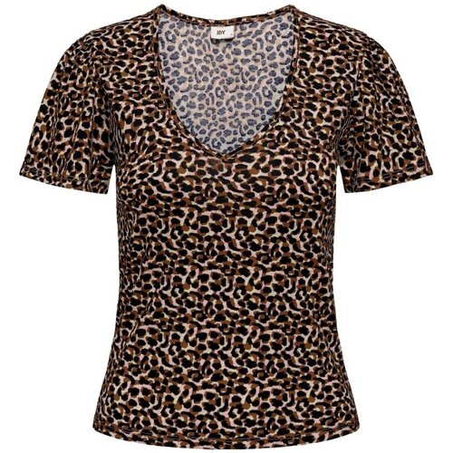 Jacqueline De Yong Majice s kratkimi rokavi CAMISETA CUELLO EN V MUJER JDY KAMILLA 15295607 Večbarvna Slike