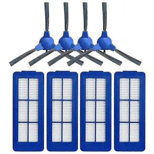 INORCO Dodatki za zamenjavo mešanih delov, komplet stranskih krtač za filter, združljiv s hibridnim sesalnikom Robovac G10 G30, (22026505) Cene