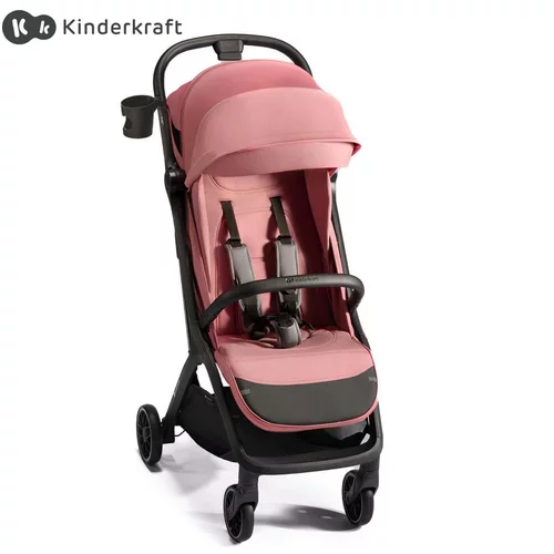 Kinderkraft select otroški voziček nubi™ 2 quartz pink