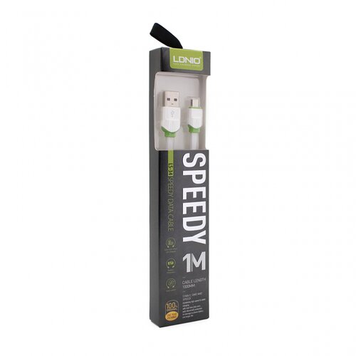 Ldnio Data kabl LS34 micro USB beli 1m Slike