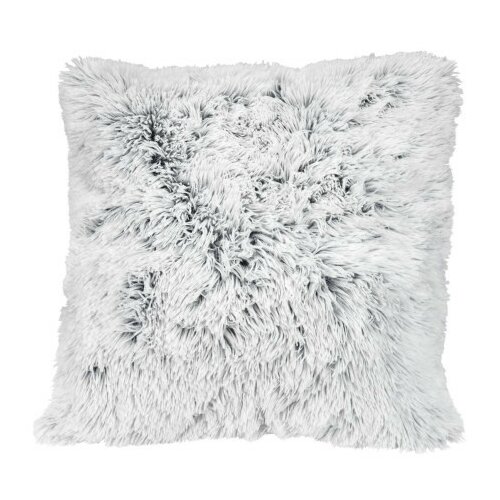 Lotus ukrasni jastuk 50x50 veštačko krzno bela/siva ( 4848763 ) Slike