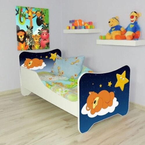 Golden Krevet za decu Happy Kitty - Sleeping Teddy, 160 x 80 Cene