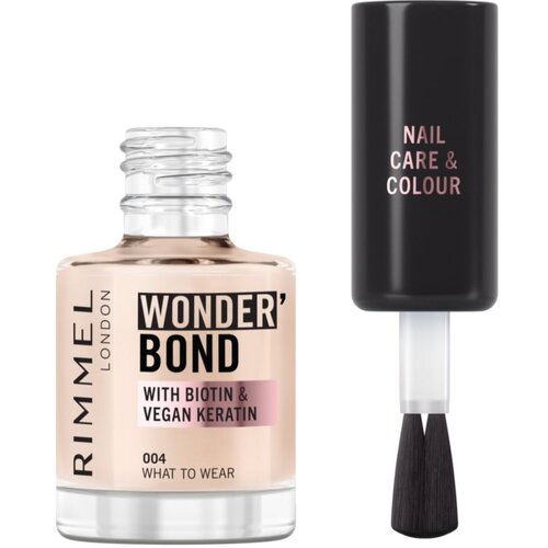 Rimmel London Wonder&amp;#039;Bond lak za nohte odtenek 12 ml Slike