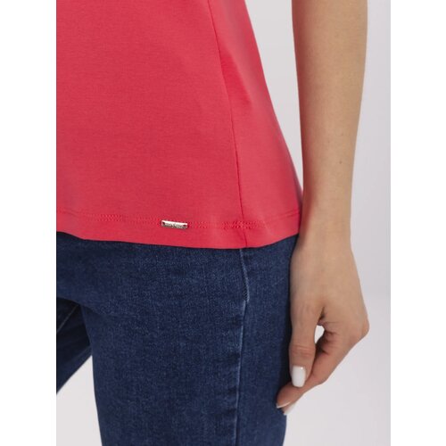 RELEVANCE T-shirt-RV-TS-A557.66P-Coral Cene
