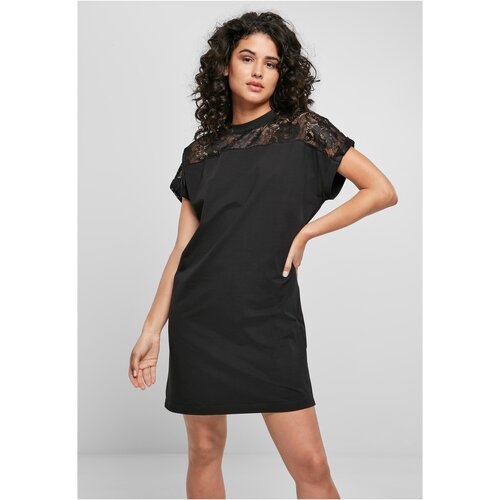 Urban Classics Women&amp;#039;s dress with black lace Slike