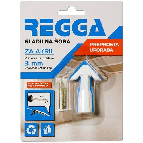 REGGA Nastavek za akrilni silikon Regga (3 mm, za vbočene kotne rege) Cene