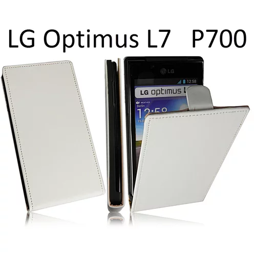  Preklopni etui / ovitek / zaščita za LG Optimus L7 P700 - beli