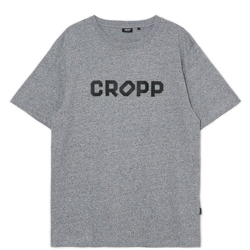 Cropp - Majica s potiskom - Svetlo siva Cene