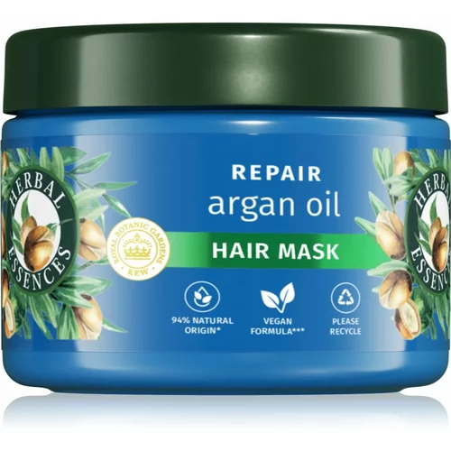 Herbal essences Argan Oil Repair intenzivna hranilna maska za lase 300 ml