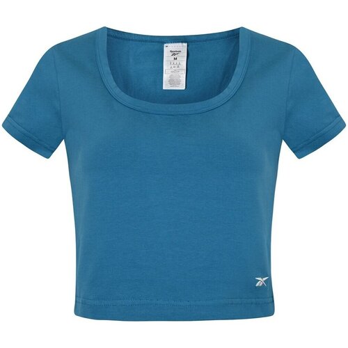 Reebok Majice s kratkimi rokavi IC0120 Modra Slike