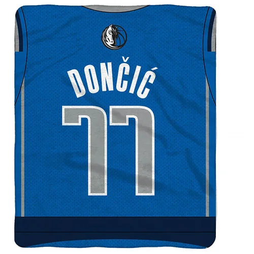 Luka Dončić 77 Dallas Mavericks Raschel Throw odeja 200x150