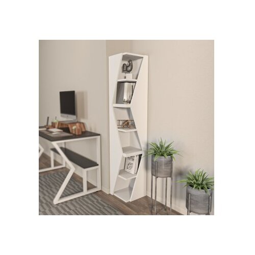 Woody Fashion hanah home polica za knjige arrow 875ZNA4621 Slike