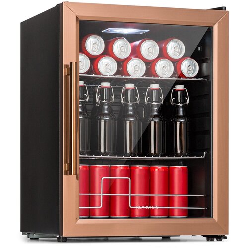 Klarstein beersafe xl, hladnjak, 60 litara, 2 police, dvostruka izolacija panoramskih vrata, inox Cijene