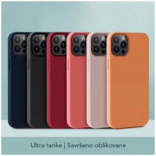 DEVIA futrola silikonska nature series za iphone 13 pro max tamno narandžasta Slike