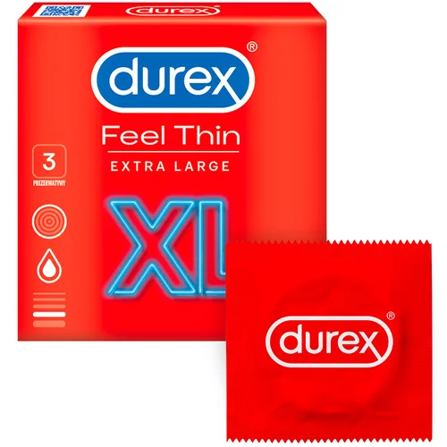 Durex Feel Thin XL 3 pack