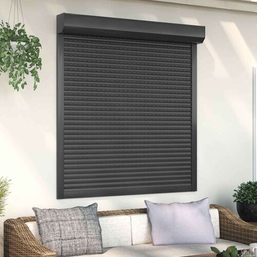  Roletna Antracit 130 x 140 cm Aluminij i poliuretan - Antracit 130 x 140 cm Cijene