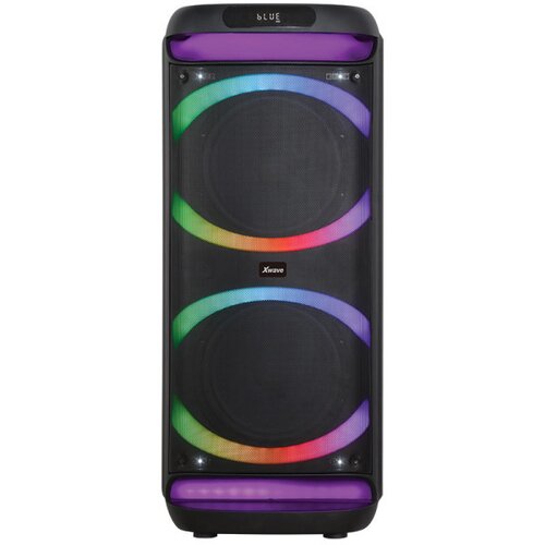 X Wave Party 1022 Bluetooth zvučnik TWS/100W/FM/USB/TF/AUX/2 x 10"/LED RGB color Cene