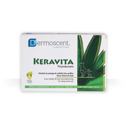 Dermoscent Keravita tablete za pse i mačke, 30 kom Cene
