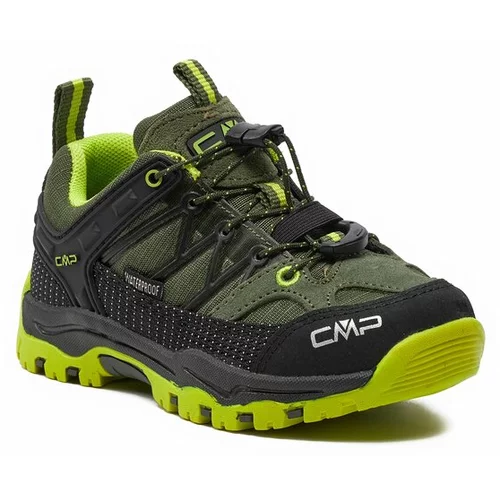 CMP Trekking čevlji Kids Rigel Low Trekking Wp 3Q54554 Khaki