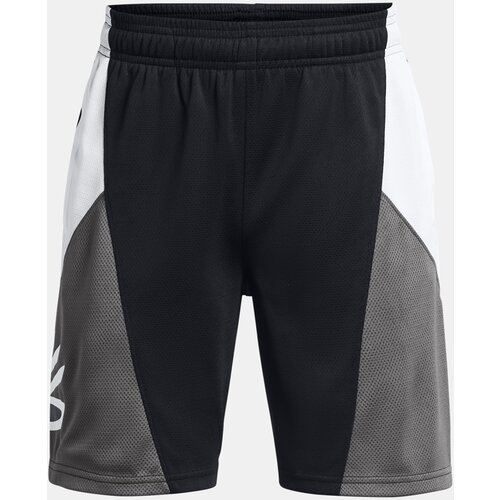 Under Armour Kraťasy Curry Boys Splash Short-BLK - Kluci Slike