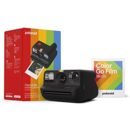 Polaroid ni fotoaparat Everything box Go 2, črna Cene